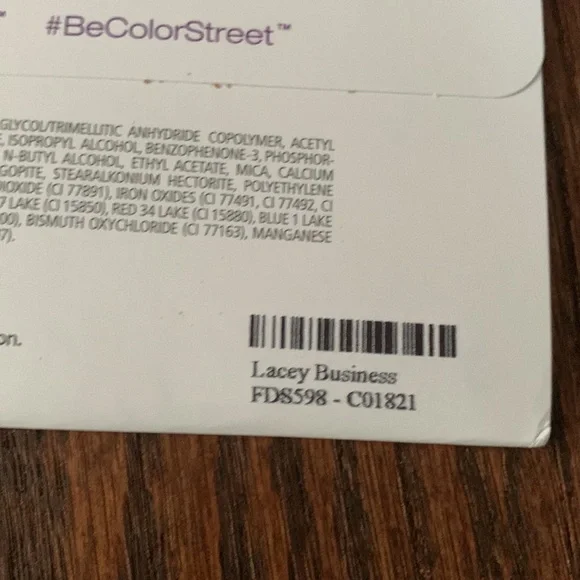 Color Street Lacey Business Nail Strips - Picture 5 of 5